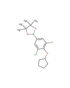 Astatech 2-(3-CHLORO-4-(CYCLOPENTYLOXY)-5-FLUOROPHENYL)-4,4,5,5-TETRAMETHYL-1,3,2-DIOXABOROLANE; 1G; Purity 95%; MDL-